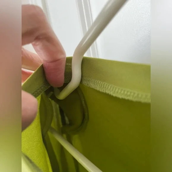 🔥NEW🔥 Green Fashion Nova Long Sleeve Ruched Maxi Dress - L - Picture 7 of 10